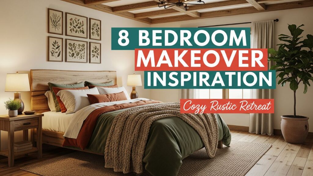 8 Bedroom Makeover Inspiration for a Cozy Rustic Retreat
