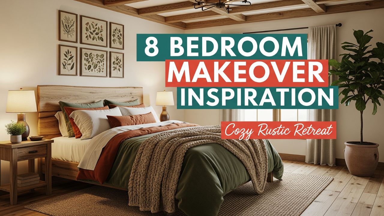 8 Bedroom Makeover Inspiration for a Cozy Rustic Retreat
