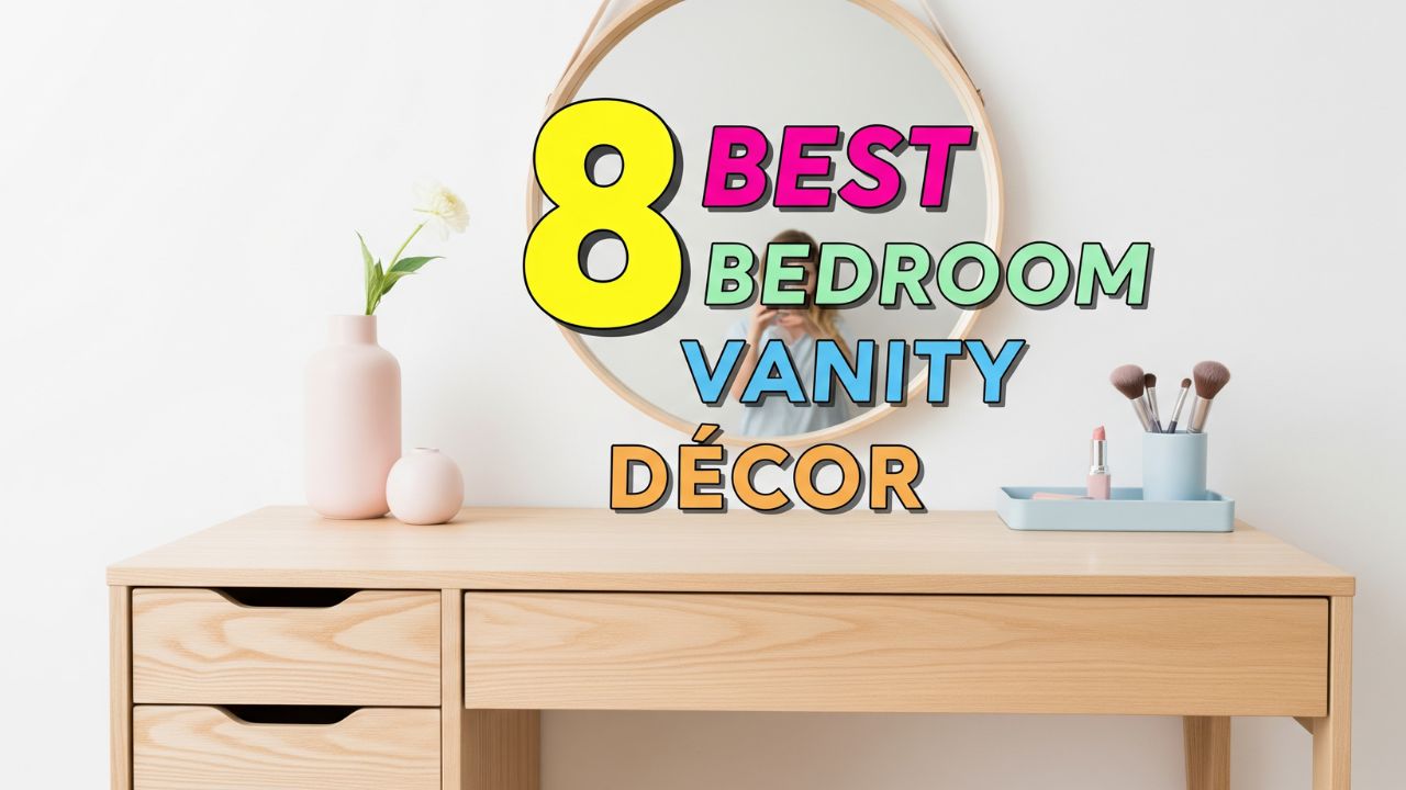 8 Best Bedroom Vanity Décor for a Soft Scandinavian Look