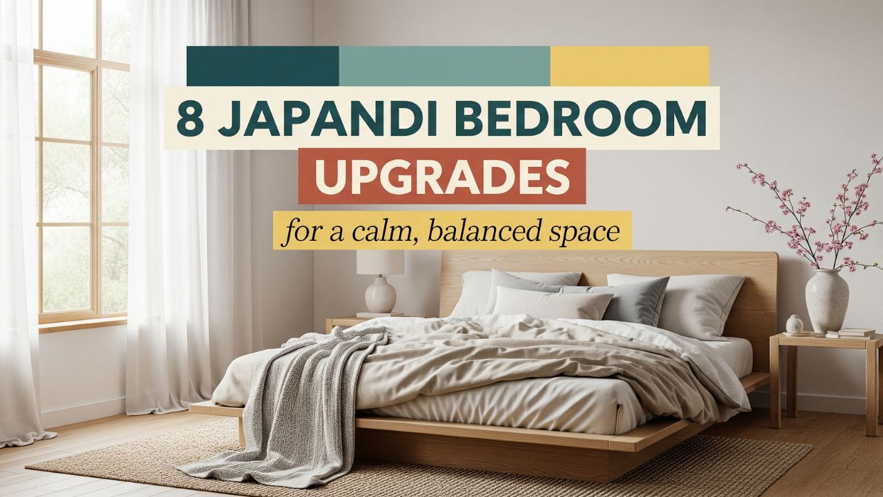 8 Japandi Bedroom Upgrades for a Calm Balanced Space