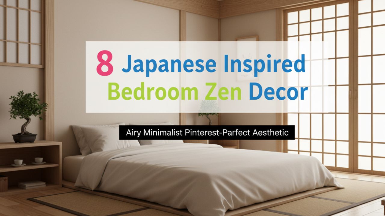 8 Japanese Inspired Bedroom Zen Decor for Serene Interiors