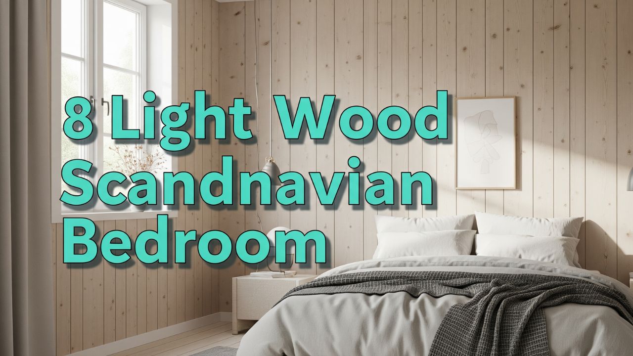 8 Light Wood Scandinavian Bedroom Paneling That Feels Airy