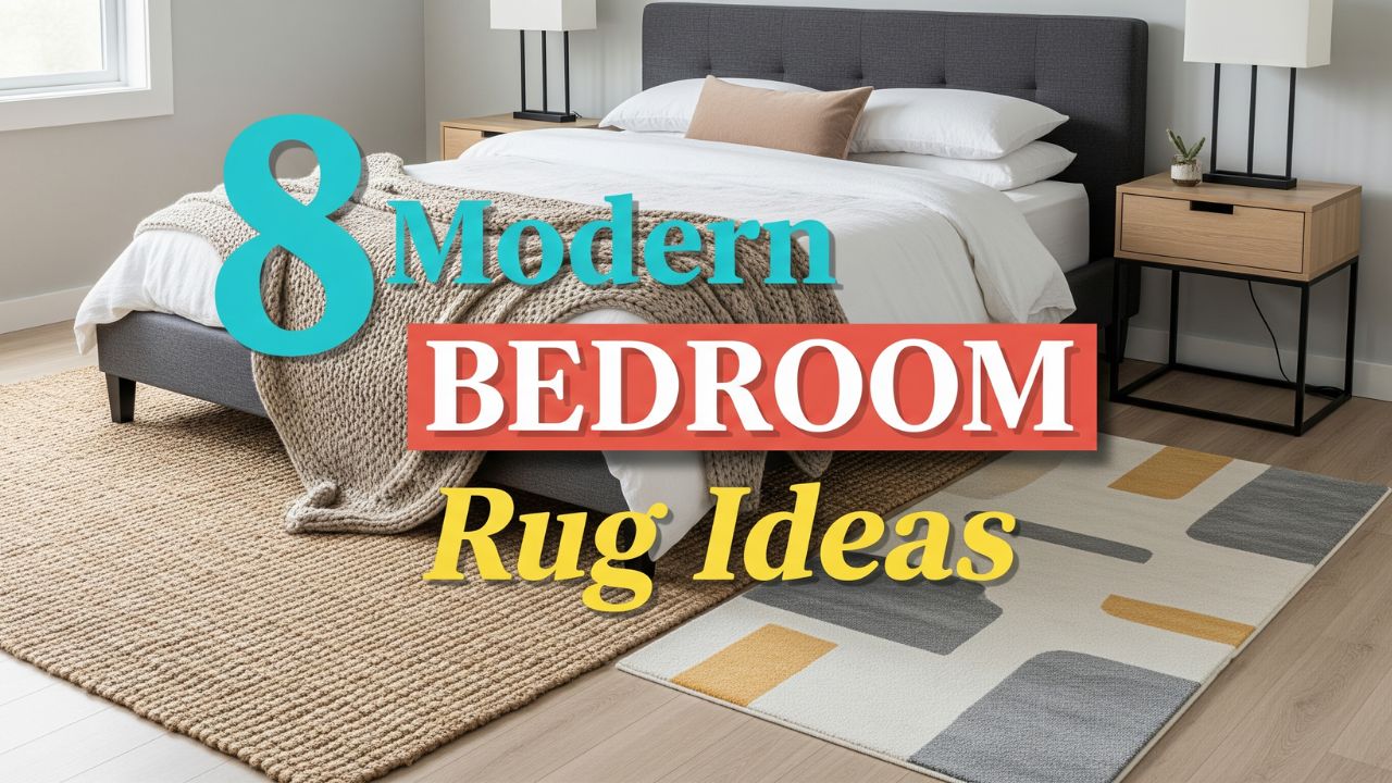 8 Modern Bedroom Rug Ideas to Transform Your Space Fast