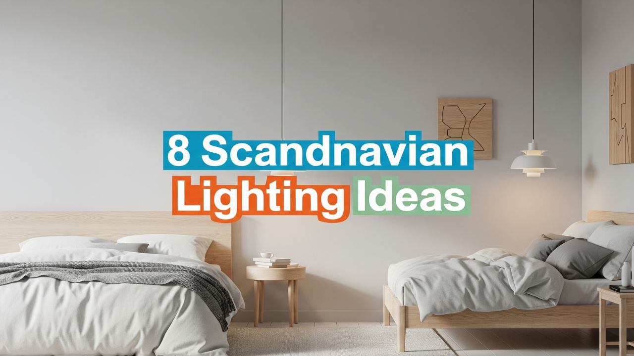8 Scandinavian Bedroom Overhead Lighting Ideas for Cozy Calm