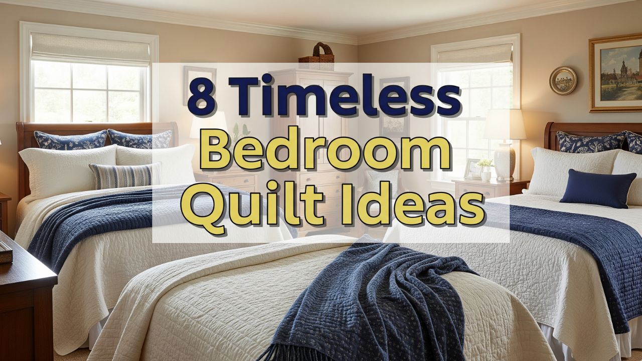 8 Timeless Bedroom Quilt Ideas for a Classic Traditional Home