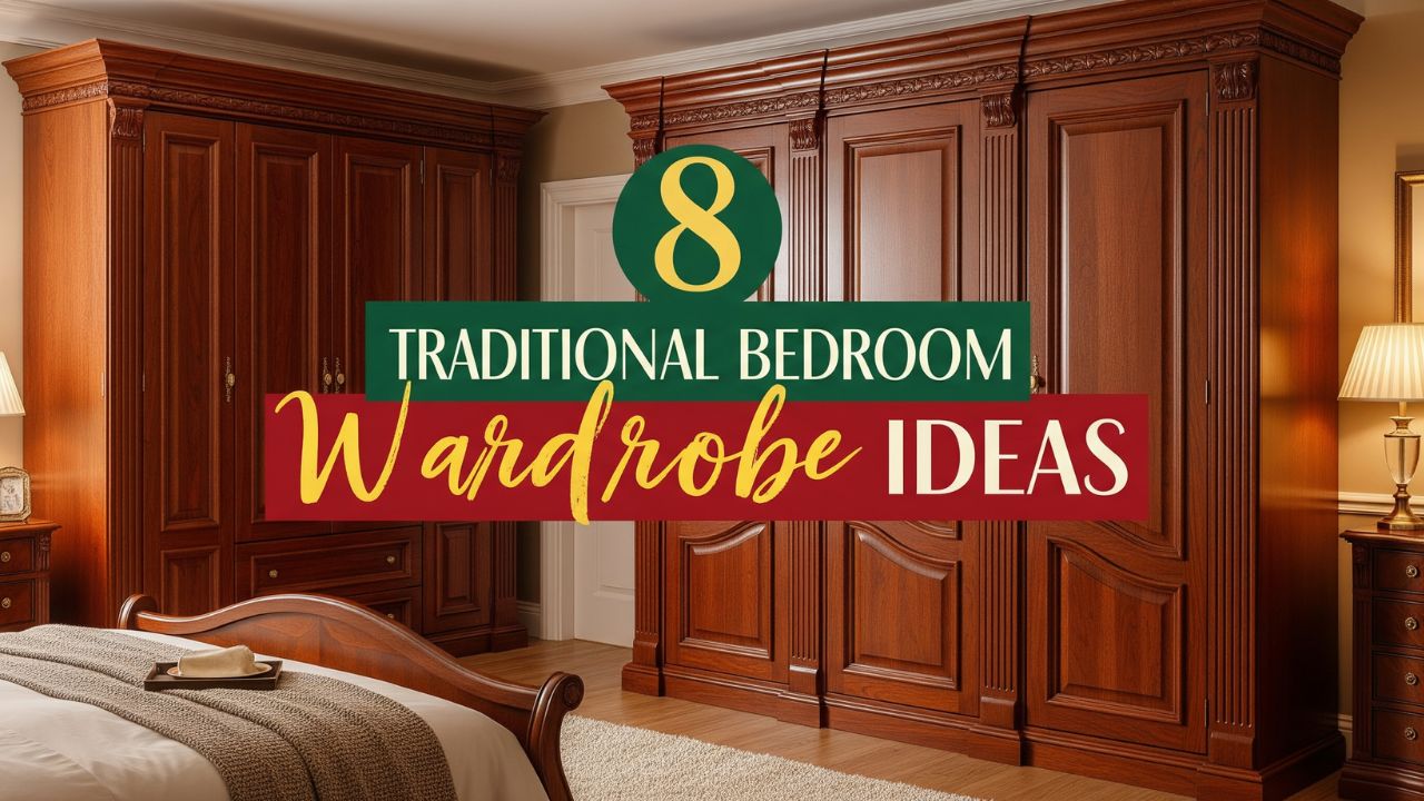 8 Timeless Traditional Bedroom Wardrobe Ideas for a Rich Look