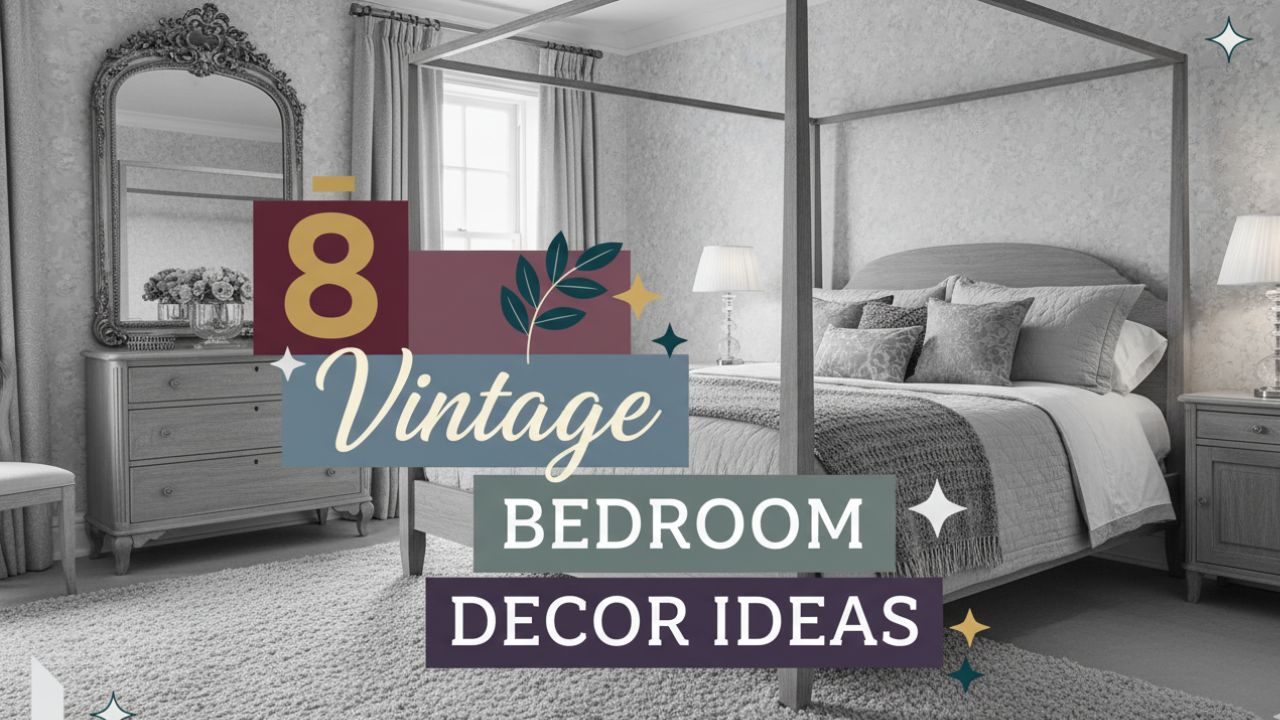 8 Vintage Bedroom Aesthetic Grey Bed Decor Ideas to Try