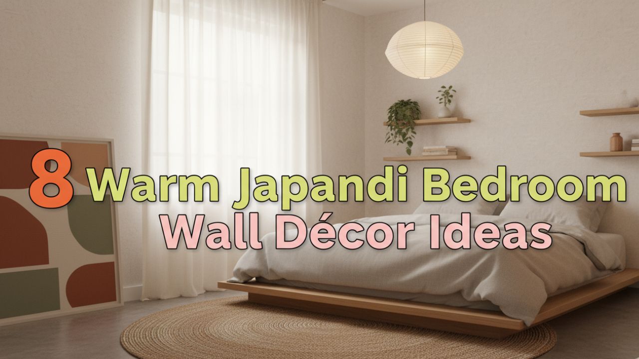 8 Warm Japandi Bedroom Wall Décor Ideas for Simple Living
