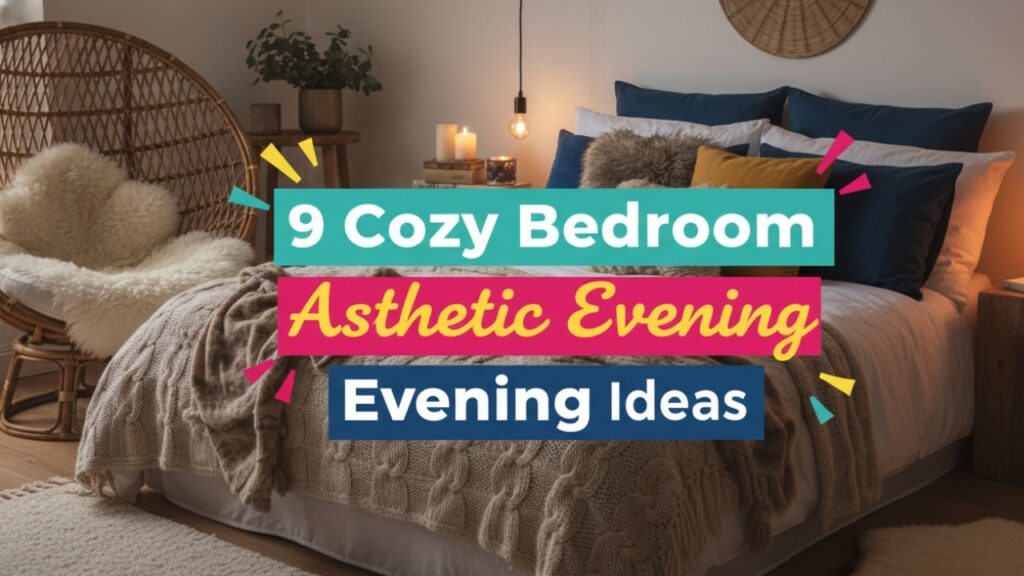 9 Cozy Bedroom Aesthetic Evening Ideas to Set the Relaxing Mood