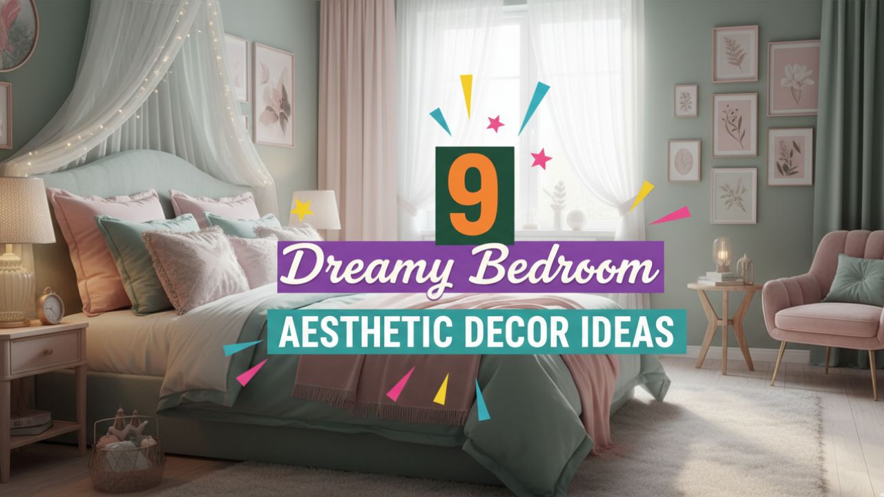 9 Dreamy Bedroom Aesthetic Green and Pink Decor Ideas for a Serene Space