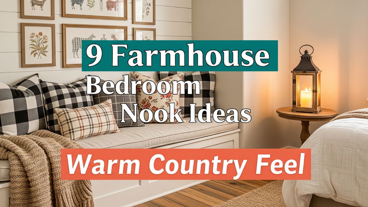 9 Farmhouse Bedroom Nook Ideas for a Warm Country Feel