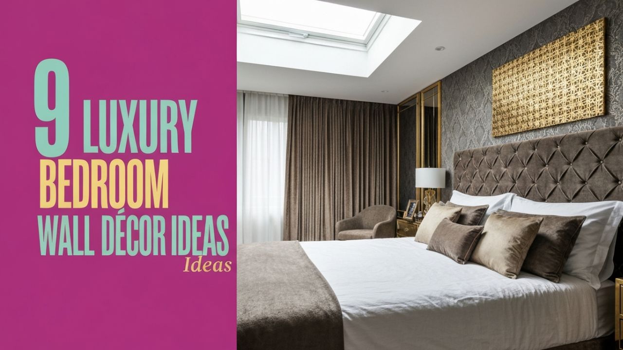 9 Luxury Bedroom Wall Décor Ideas For a Rich Glam Look