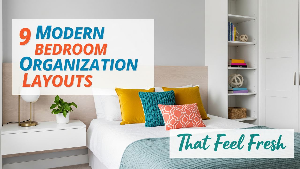 9 Modern Bedroom Organization Layouts That Feel Fresh