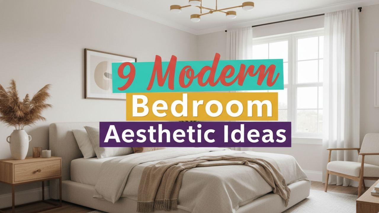 9 Sleek Modern Bedroom Aesthetic Clean Girl Decor Ideas