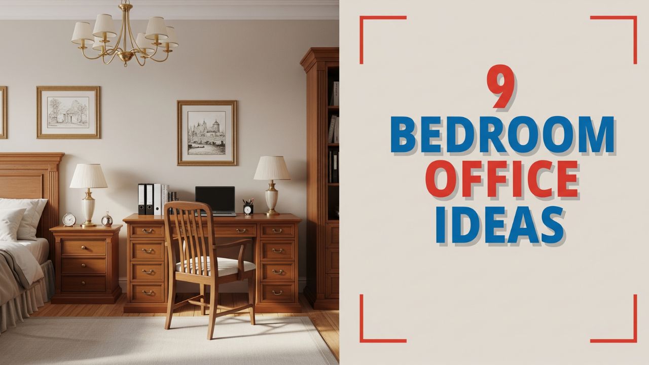 9 Traditional Bedroom Office Combo Layout Ideas for a Classic Look
