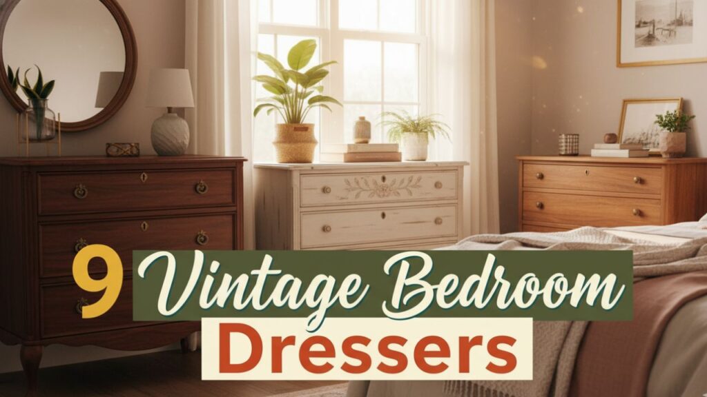 9 Vintage-Inspired Bedroom Aesthetic Dressers to Elevate Your Space