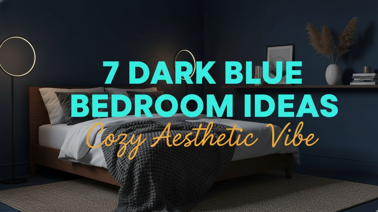 Top 7 Dark Blue Bedroom Ideas for a Cozy Aesthetic Vibe
