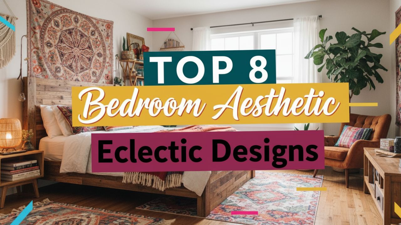 Top 8 Bedroom Aesthetic Eclectic Designs You’ll Love