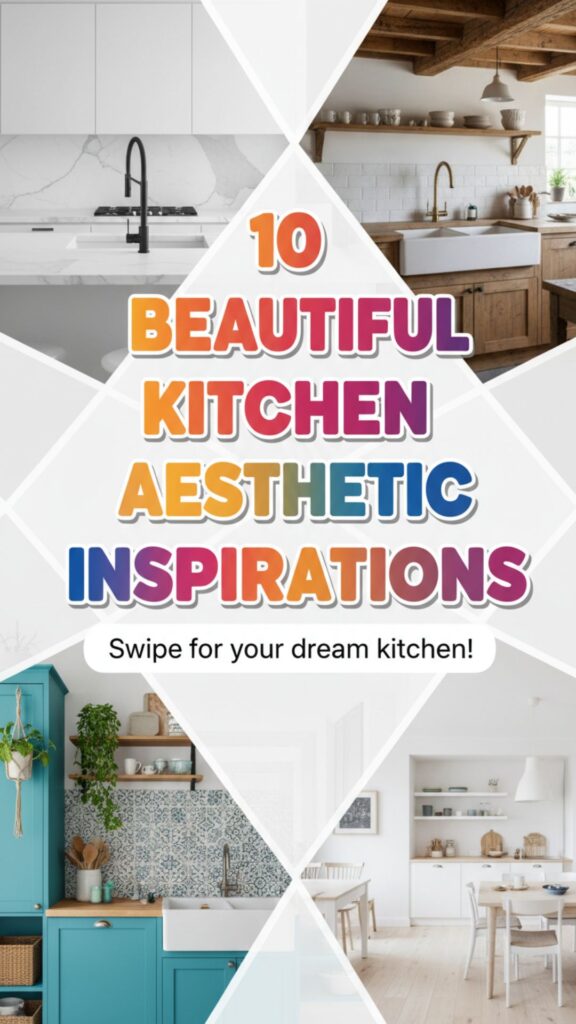 1. 10 Beautiful Kitchen Aesthetic Inspirations for Every Home