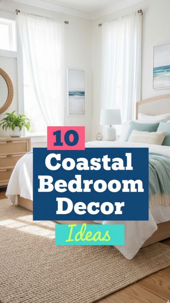 1. 10 Coastal Bedroom Decor Ideas for the Perfect Ocean Aesthetic
