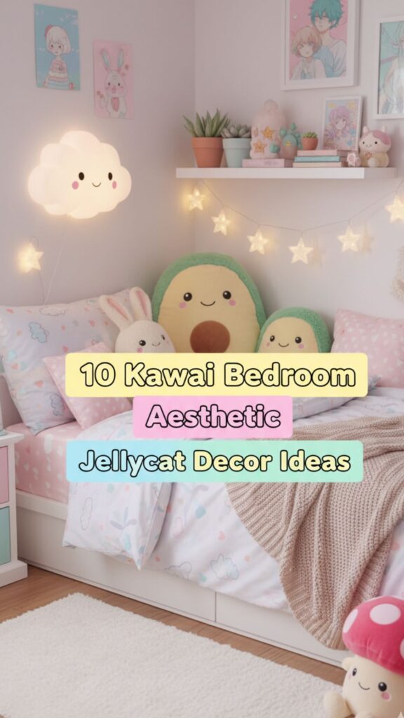 1. 10 Kawaii Bedroom Aesthetic Jellycat Decor Ideas That Spark Joy