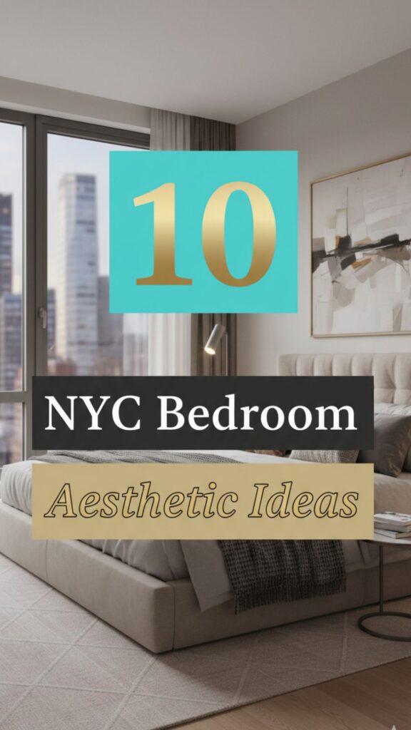 1. 10 NYC Bedroom Aesthetic Ideas Using Only Neutral Colors
