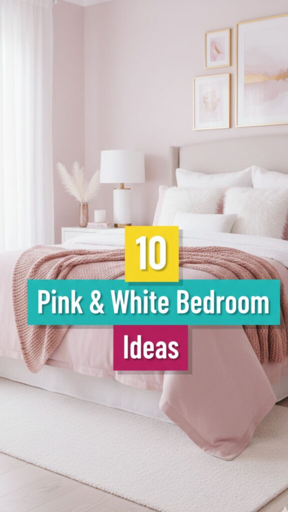 1. 10 Soft Pink and White Bedroom Aesthetic Ideas You’ll Want to Save