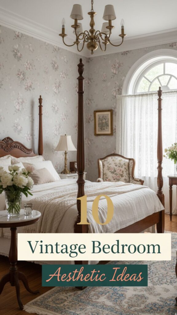 1. 10 Vintage Bedroom Aesthetic Ideas for an Elegant Touch