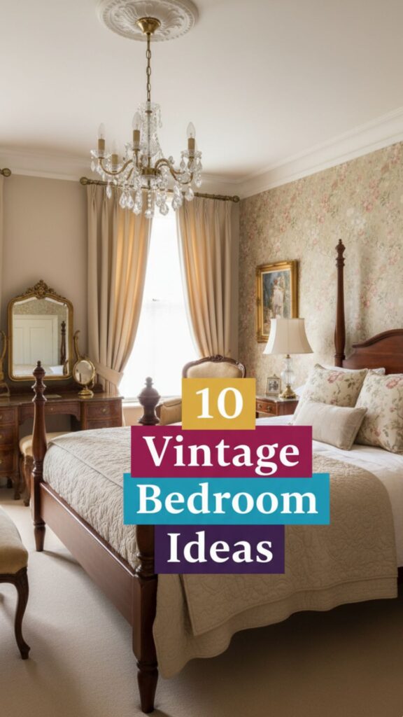 1. 10 Vintage Bedroom Ideas That Will Never Go Out of Style