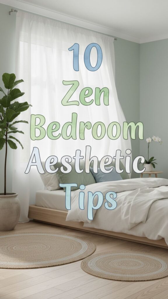 1. 10 Zen Bedroom Aesthetic Tips for Maximum Comfort
