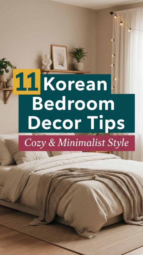 1. 11 Bedroom Aesthetic Korean Style Decor Tips You’ll Love
