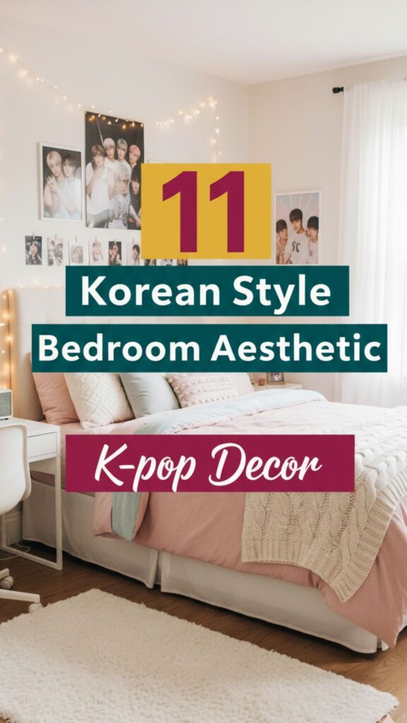 1. 11 Korean Style Bedroom Aesthetic Kpop Decor