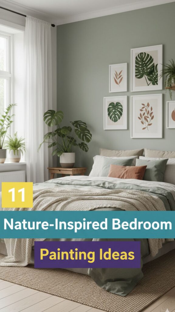 1. 11 Nature-Inspired Bedroom Painting Ideas for Peaceful Sleep