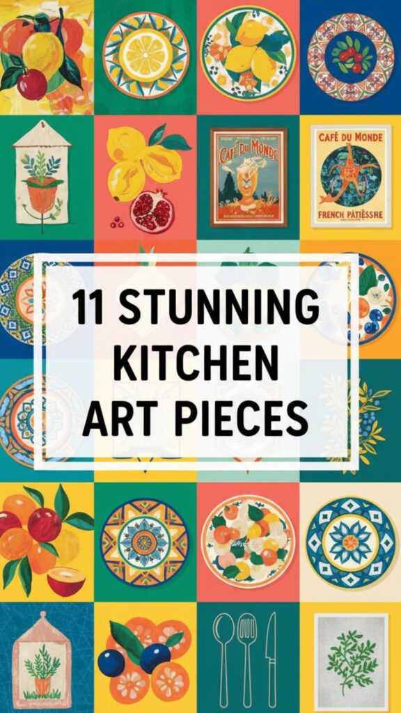 1. 11 Stunning Kitchen Art Pieces for a Modern Look