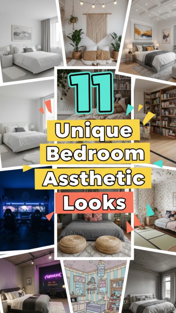 1. 11 Unique Bedroom Aesthetic Looks You’ll Want to Screenshot