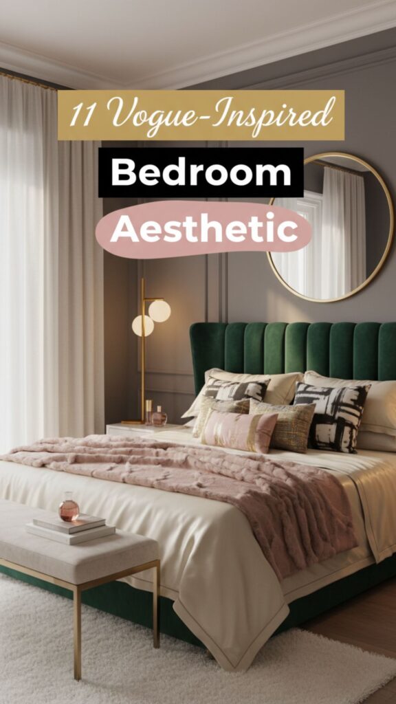 1. 11 Vogue-Inspired Bedroom Aesthetic Designs for Every Style