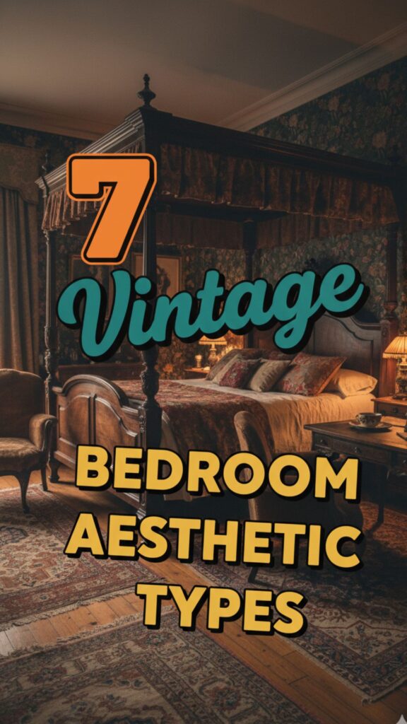 1. 7 Vintage Bedroom Aesthetic Types for an Old-Soul Vibe