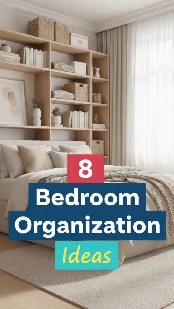 1. 8 Bedroom Organization Ideas That Look Aesthetic