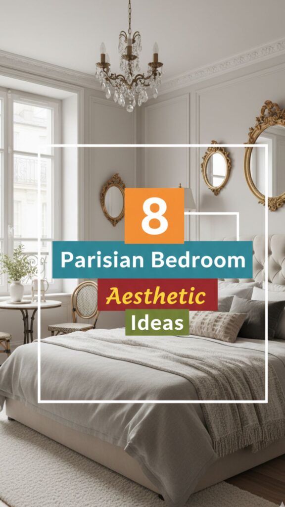 1. 8 Parisian Bedroom Aesthetic Ideas on a Budget