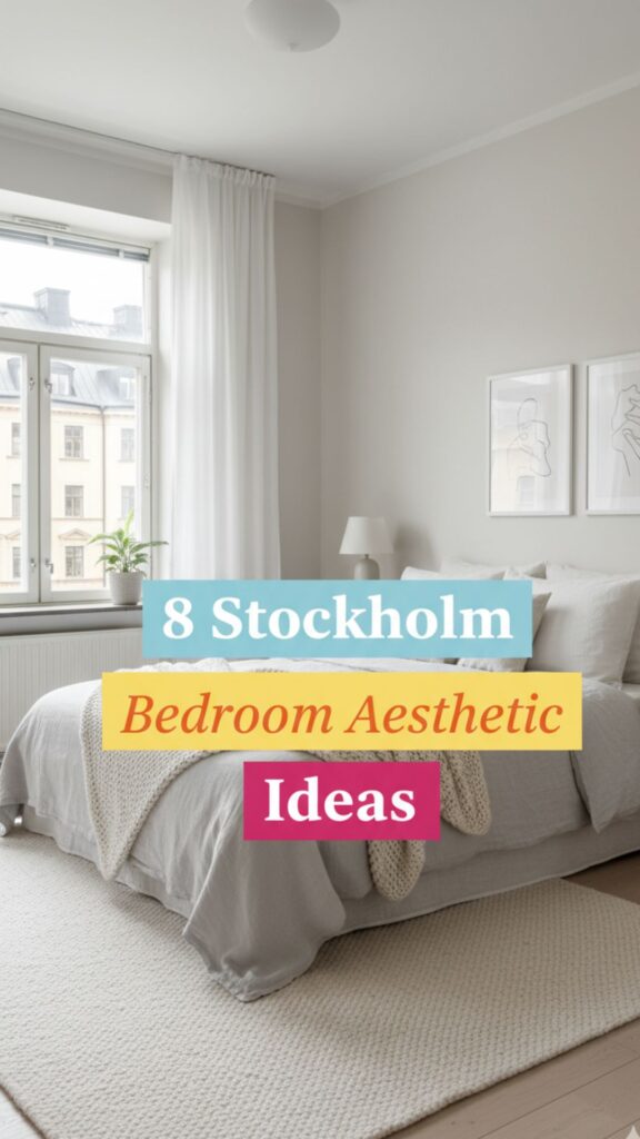 1. 8 Stockholm Bedroom Aesthetic Ideas for a Peaceful, Modern Home