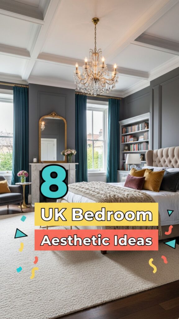 1. 8 UK Bedroom Aesthetic Ideas That Instantly Feel Expensive