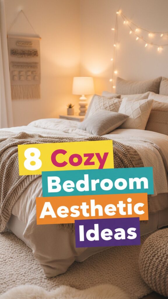 1. 8 Unreal Cozy Bedroom Aesthetic Ideas for Maximum Comfort