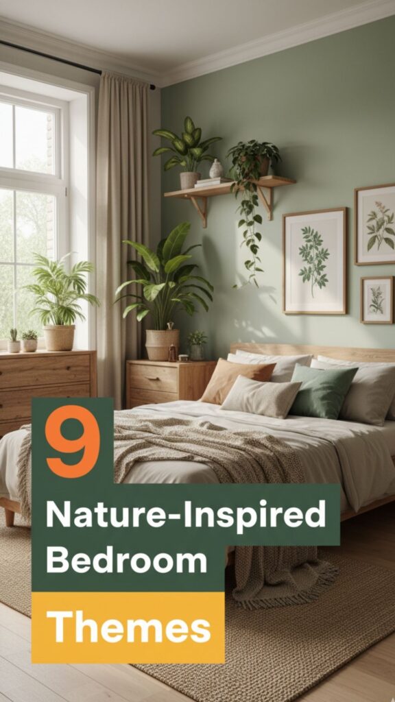 1. 9 Nature-Inspired Bedroom Themes for a Fresh, Relaxing Feel