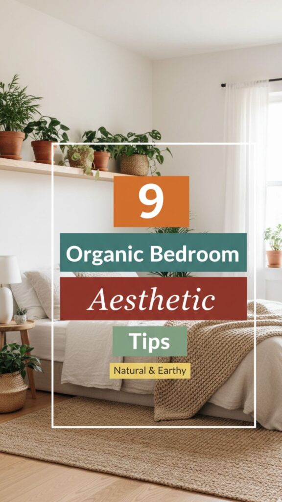 1. 9 Organic Bedroom Aesthetic Tips for a Fresh, Airy Space