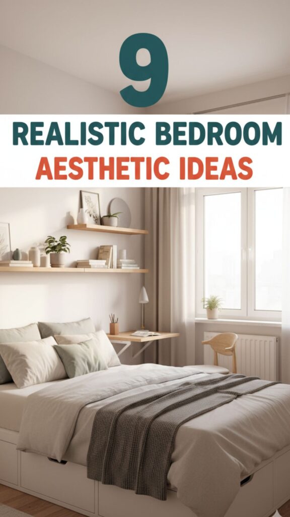 1. 9 Realistic Bedroom Aesthetic Ideas for Small Rooms
