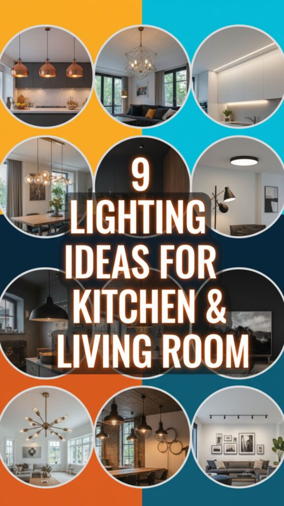1. 9 Stunning Lighting Ideas for Your Kitchen and Living Room