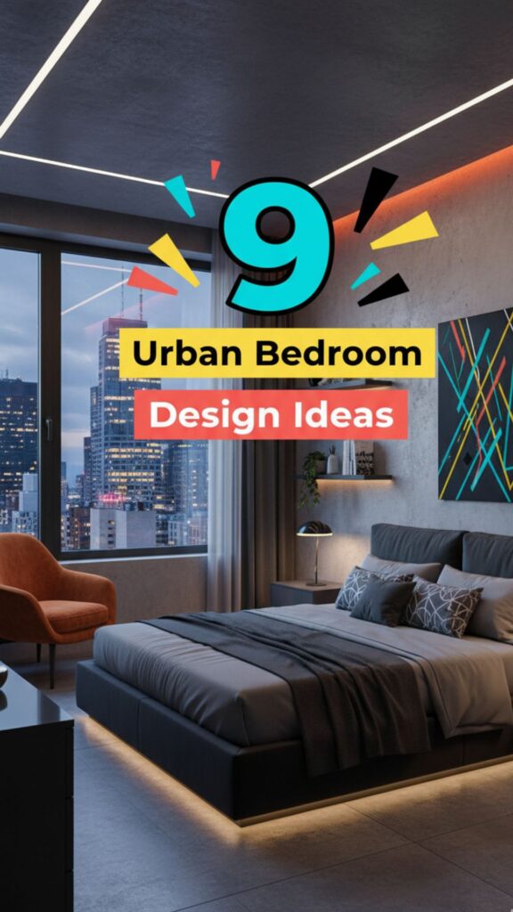 1. 9 Urban Bedroom Design Ideas for a Bold, Contemporary Look