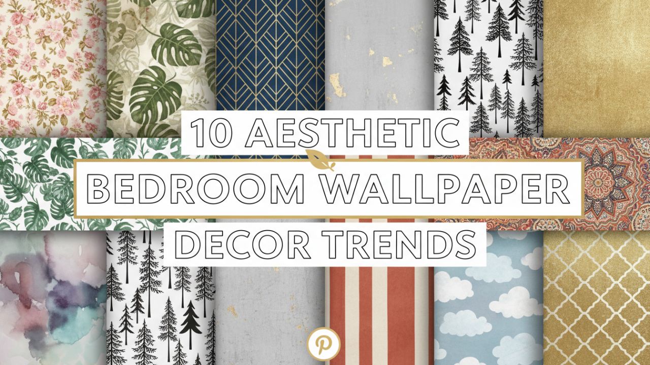 10 Aesthetic Bedroom Wallpaper Decor Trends You’ll Love