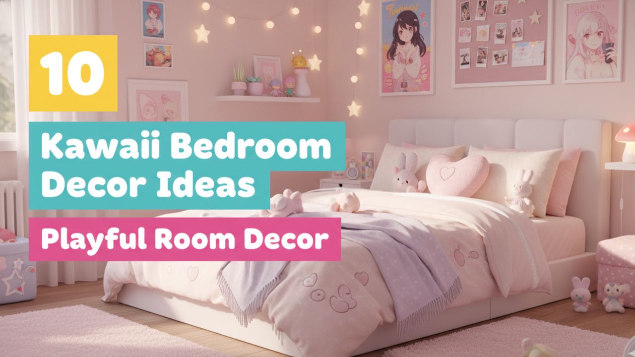 10 Bedroom Aesthetic Kawaii Decor Ideas for a Cute Pastel Room