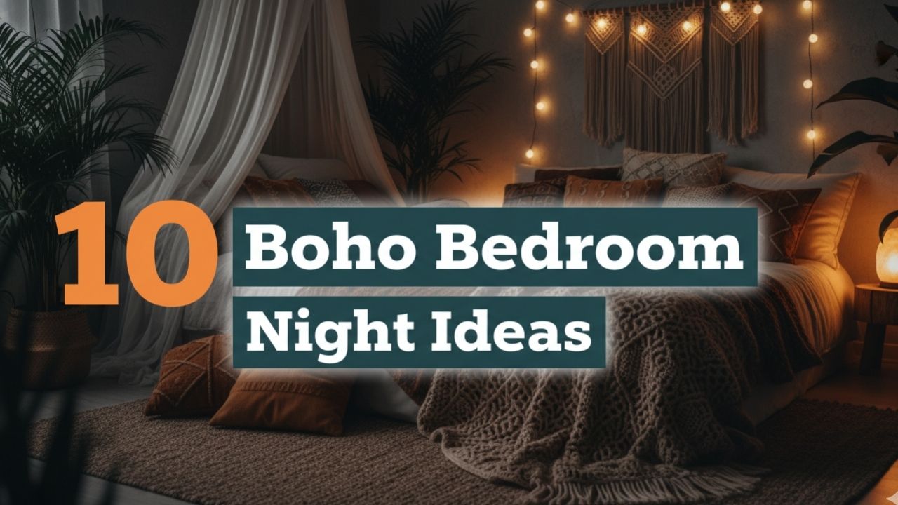 10 Boho Bedroom Aesthetic Night Ideas for Warm, Soft Vibes